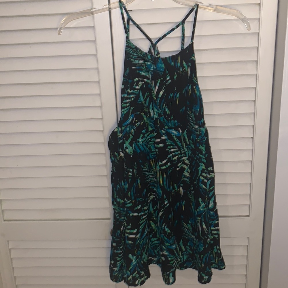 Strappy flowy tank top